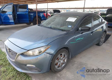 2014 Mazda Mazda3 I Sv из США, поврежденный, VIN JM1BM1T72E1189912